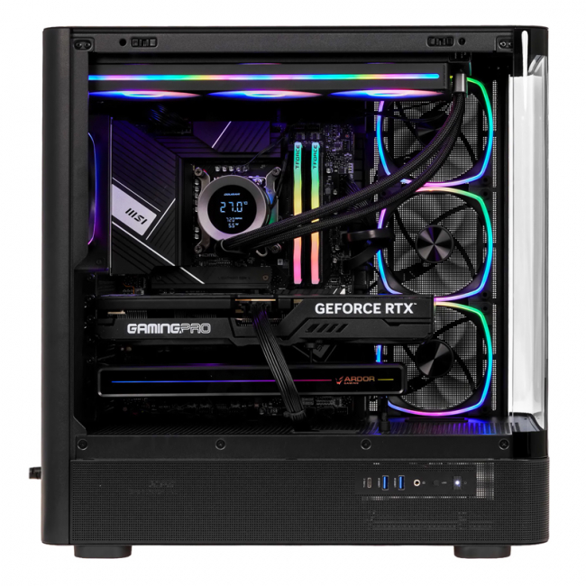 Ultra 7 270K Plus,  32GB DDR-5, SSD 1ТБ  PCIe 4.0 x4, Intel Z890, Intel Graphics, ARDOR GAMING Crystal CG1, 850 Вт, Без ОС