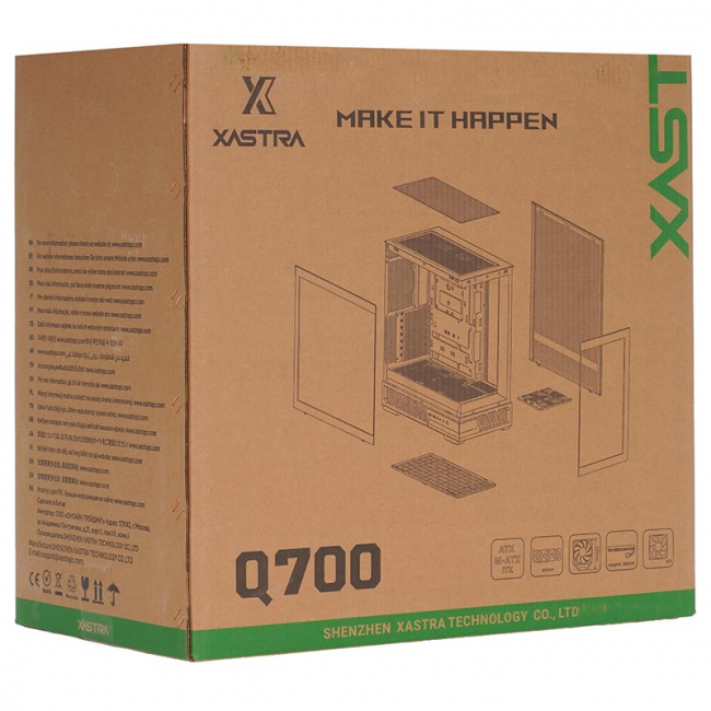 Ultra 5 250K Plus,  32GB DDR-5, SSD 1ТБ  PCIe 4.0 x4, Intel Z890, Intel Graphics, XASTRA Q700 4ARGB-C10-UC, 850 Вт, Без ОС