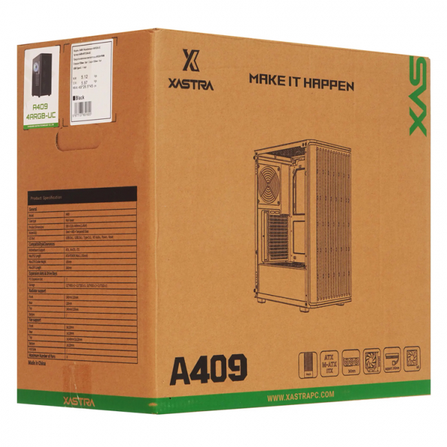 i7-14700F,  32GB DDR-5, SSD 1ТБ  PCIe 4.0 x4, intel B760, RTX 5060Ti 16GB, XASTRA A409 4ARGB-UC, 700 Вт, Без ОС